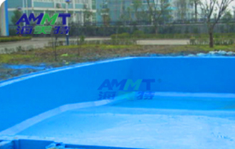 水上樂園遊泳池聚脲防水項目